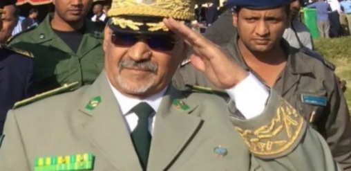 الفريق / محمد ولد مكت قائد الأركان العامة للجيوش الموريتانية. 
