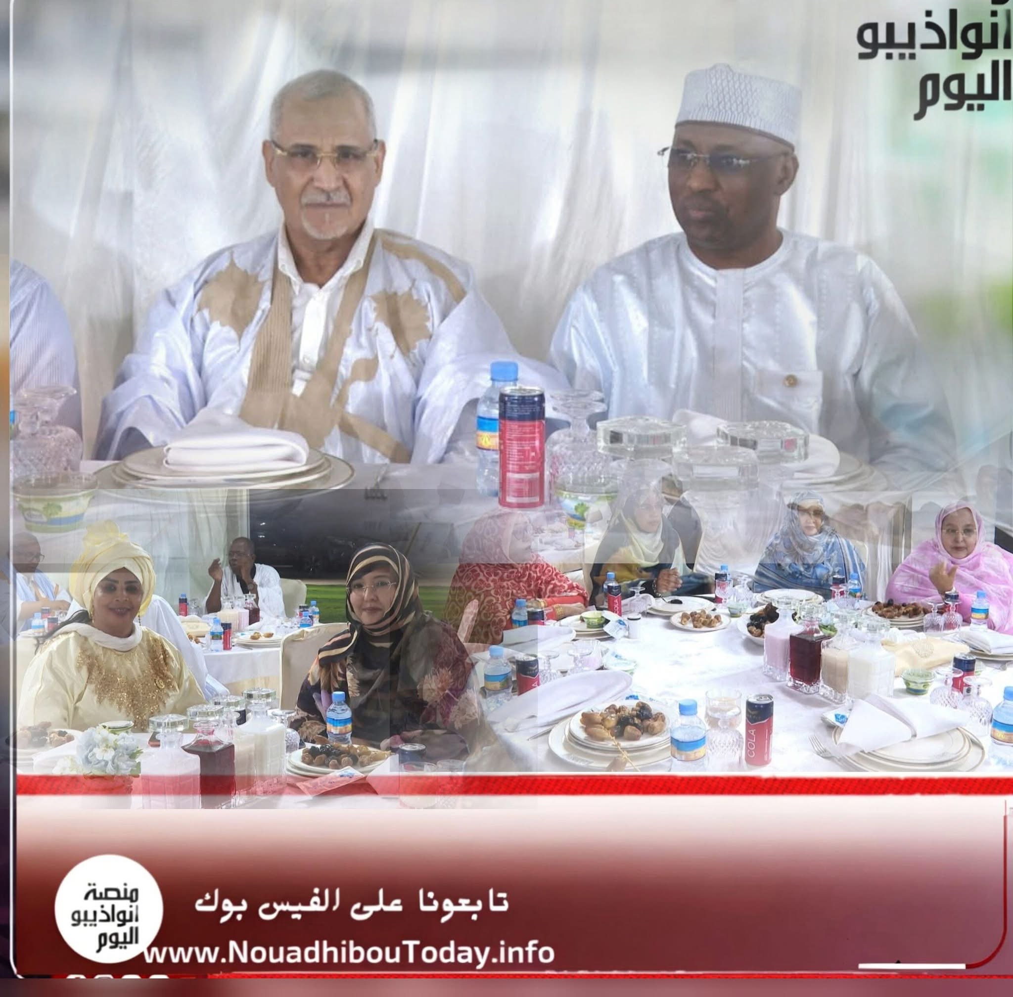 رئيس الجمعية الوطنية يقيم مأدبة عشاء على شرف ضيوفه