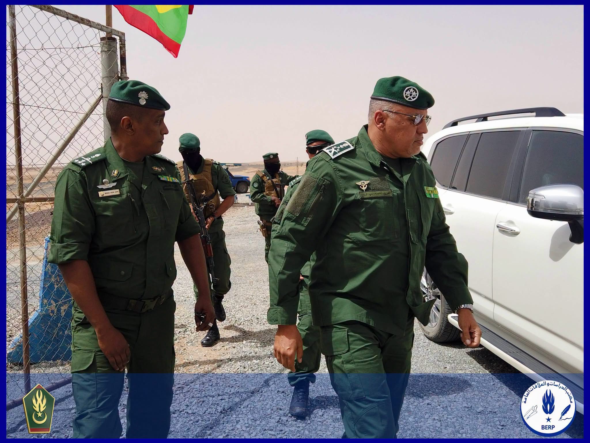 قائد الدرك الوطني يؤدي زيارة تفقدية للفرقة المكلفة بتامين منجم تازيازت..